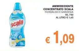 D'Italy Ammorbidente concentrato Scala fiordaliso e gardenia offerta