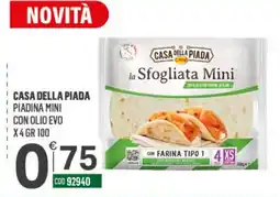 Tutto Risparmio Cash&Carry Casa della Piada la Sfogliata Mini offerta
