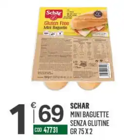 Tutto Risparmio Cash&Carry Schar mini baguette senza glutine offerta