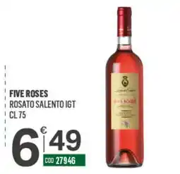 Tutto Risparmio Cash&Carry Five Roses Rosato Salento IGT offerta