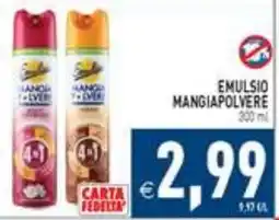 Supermercati Agorà Emulsio mangiapolvere offerta