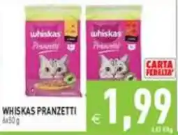Supermercati Agorà Whiskas Pranzetti offerta
