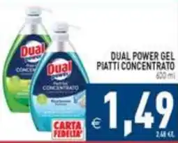 Supermercati Agorà Dual Power Gel Piatti Concentrato offerta