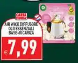 Supermercati Agorà Air Wick diffusore olii essenziali base+ricarica offerta