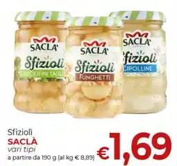 Supermercati Nonna Isa Sfiziolì SAÇLÀ offerta
