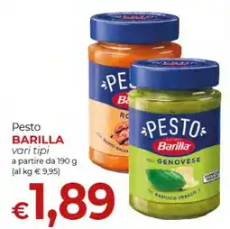 Supermercati Nonna Isa Pesto Barilla offerta