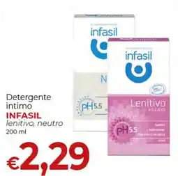 Supermercati Nonna Isa Detergente intimo INFASIL lenitivo, neutro offerta