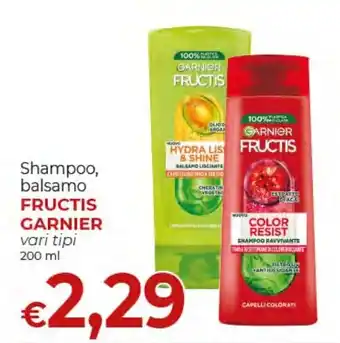 Shampoo, balsamo FRUCTIS GARNIER
