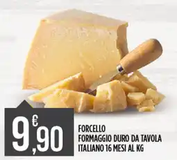 Supermercato Pollio Forcello Formaggio Duro Da Tavola Italiano offerta