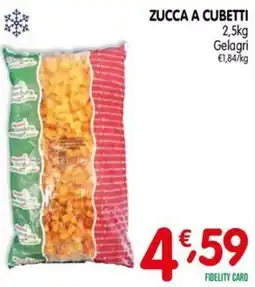 D'Ambros Zucca a cubetti offerta