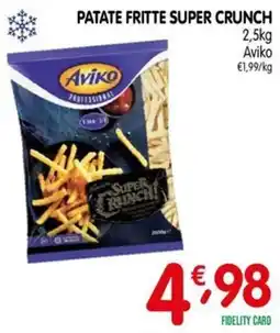 D'Ambros Patate fritte super crunch Aviko offerta