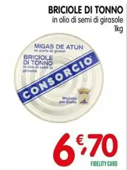 D'Ambros Briciole di tonno in olio di semi di girasole offerta