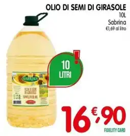 D'Ambros Olio di semi di girasole Sabrina offerta
