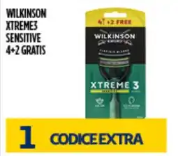 Supermercato Pollio Wilkinson Xtreme3 Sensitive offerta