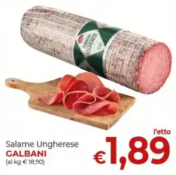 Supermercati Nonna Isa Salame Ungherese Galbani offerta