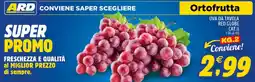Ard Discount Uva da tavola Red Globe offerta