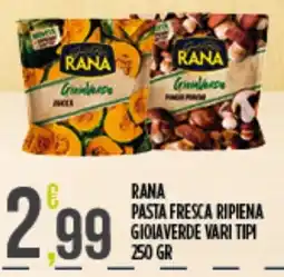 Supermercato Pollio Rana pasta fresca ripiena gioiaverde vari tipi offerta