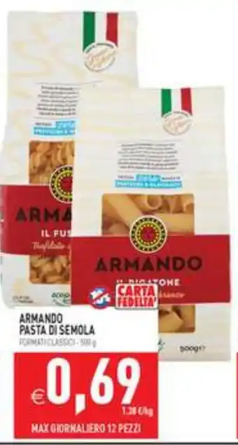 Armando pasta di semola