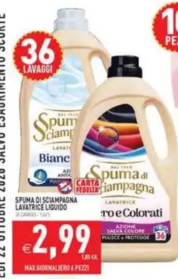 Iperfamily Spuma di Sciampagna lavatrice offerta