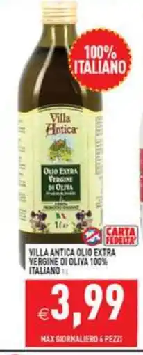 Iperfamily Villa Antica olio extra vergine di oliva offerta