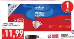Iperfamily Lavazza Caffè Crema e Gusto Classico offerta