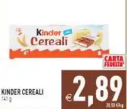 Iperfamily Kinder Cereali offerta