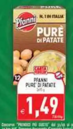 Iperfamily Pfanni purè di patate offerta