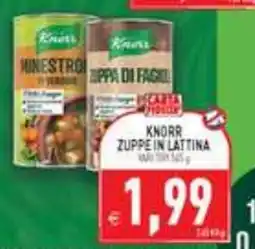 Iperfamily Knorr zuppe in lattina offerta