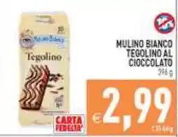 Iperfamily Mulino Bianco Tegolino al Cioccolato offerta