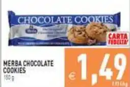 Iperfamily Merba chocolate cookies offerta