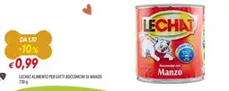 IperFamila Lechat alimento per gatti bocconcini di manzo offerta