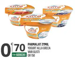 Tutto Risparmio Cash&Carry Parmalat Zymil Yogurt alla greca offerta