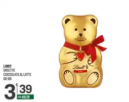 Tutto Risparmio Cash&Carry Lindt orsetto cioccolato al latte offerta