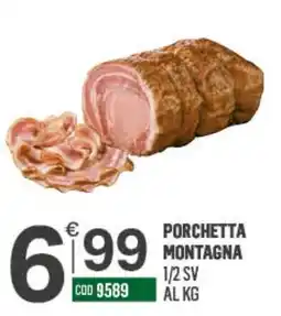 Tutto Risparmio Cash&Carry Porchetta montagna offerta