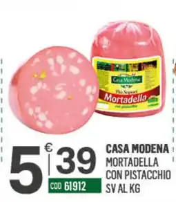 Tutto Risparmio Cash&Carry Casa Modena Mortadella con pistacchio offerta