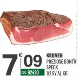 Tutto Risparmio Cash&Carry Kronen Speck offerta