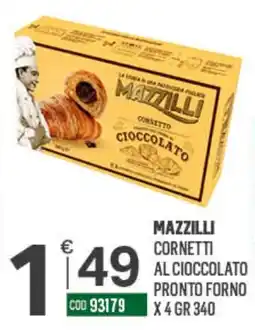 Tutto Risparmio Cash&Carry Mazzilli cornetti al cioccolato offerta