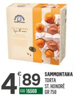 Tutto Risparmio Cash&Carry Sammontana torta st. honoré offerta