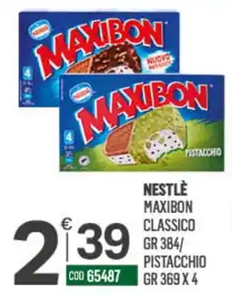 Tutto Risparmio Cash&Carry Maxibon classic Nestlé offerta