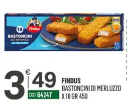 Tutto Risparmio Cash&Carry Findus bastoncini di merluzzo offerta