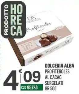 Tutto Risparmio Cash&Carry Dolceria Alba Profiteroles al cacao offerta
