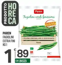 Tutto Risparmio Cash&Carry Paren Fagiolini extra fini offerta