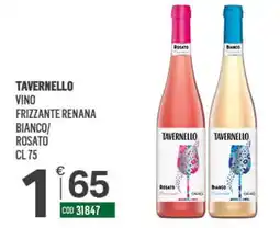 Tutto Risparmio Cash&Carry Tavernello vino frizzante renana bianco/rosato offerta
