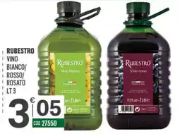 Tutto Risparmio Cash&Carry Rubestro vino bianco/rosso/rosato offerta