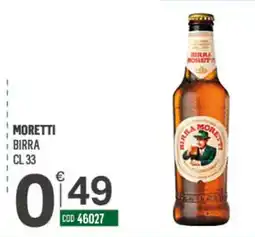 Tutto Risparmio Cash&Carry Moretti Birra offerta