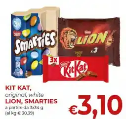 Supermercati Nonna Isa Kit Kat, Lion, Smarties offerta