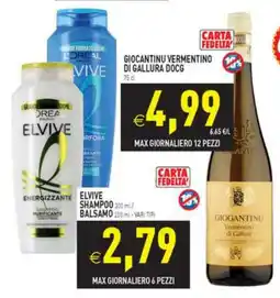 Supermercati Agorà Giocantinu Vermentino di Gallura DOCG offerta