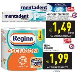 Supermercati Agorà Mentadent dentifricio offerta