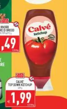 Supermercati Agorà Calvé top down ketchup offerta