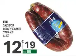Tutto Risparmio Cash&Carry Fini SalsICCia offerta